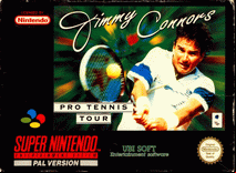 Jimmy Connors Pro Tennis Tour - box cover