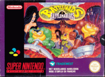 Battletoads in Battlemaniacs - box cover