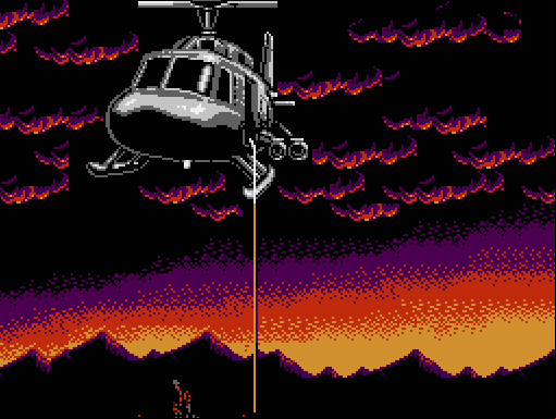 Super Contra (co-op mode, 1st level)