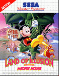 Land of Illusion starring Mickey Mouse - box cover