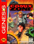 Comix Zone - box cover